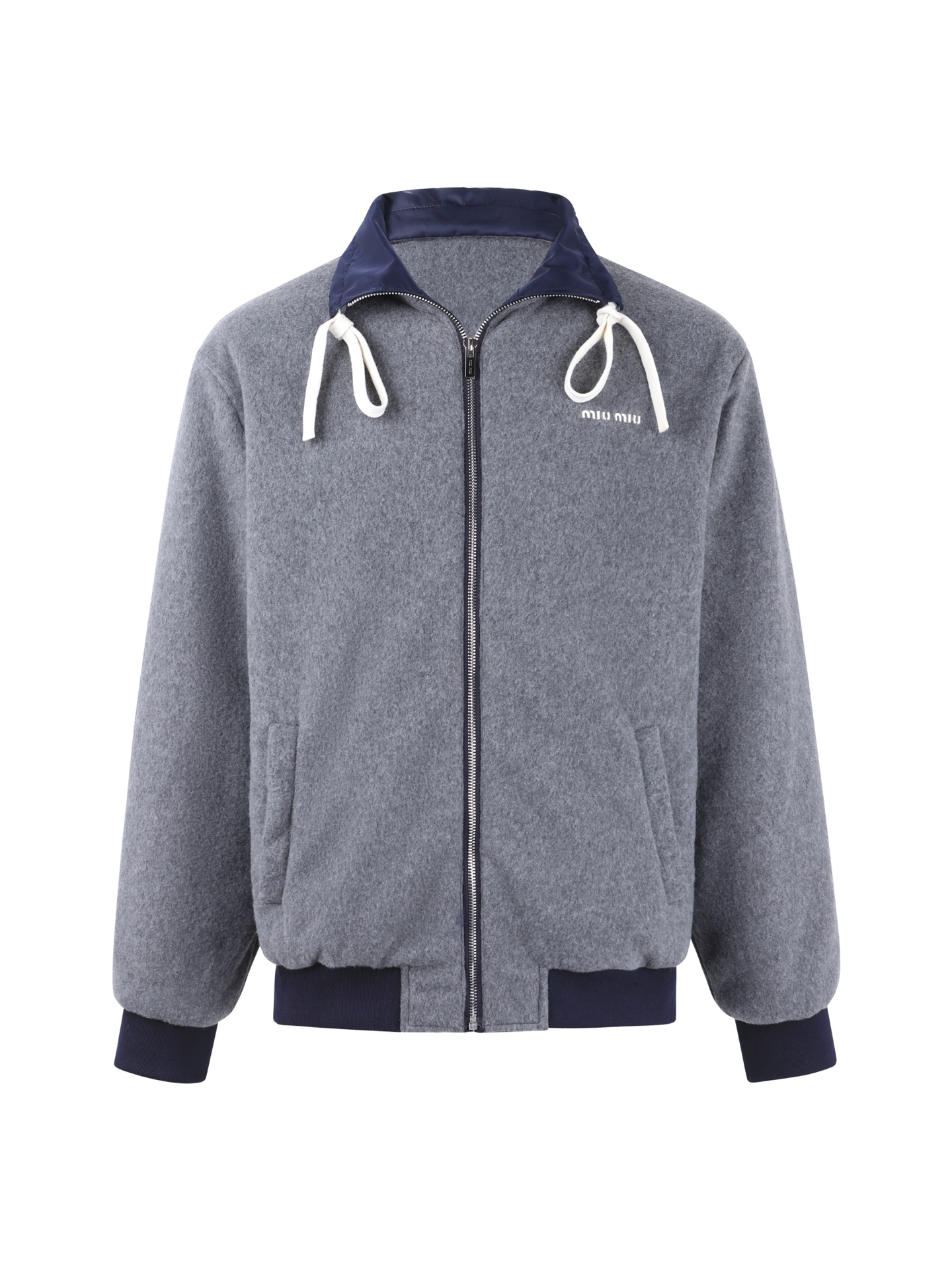 MIUMIU 미우미우 양면(리버시블) 플리스 재킷 자켓 의류