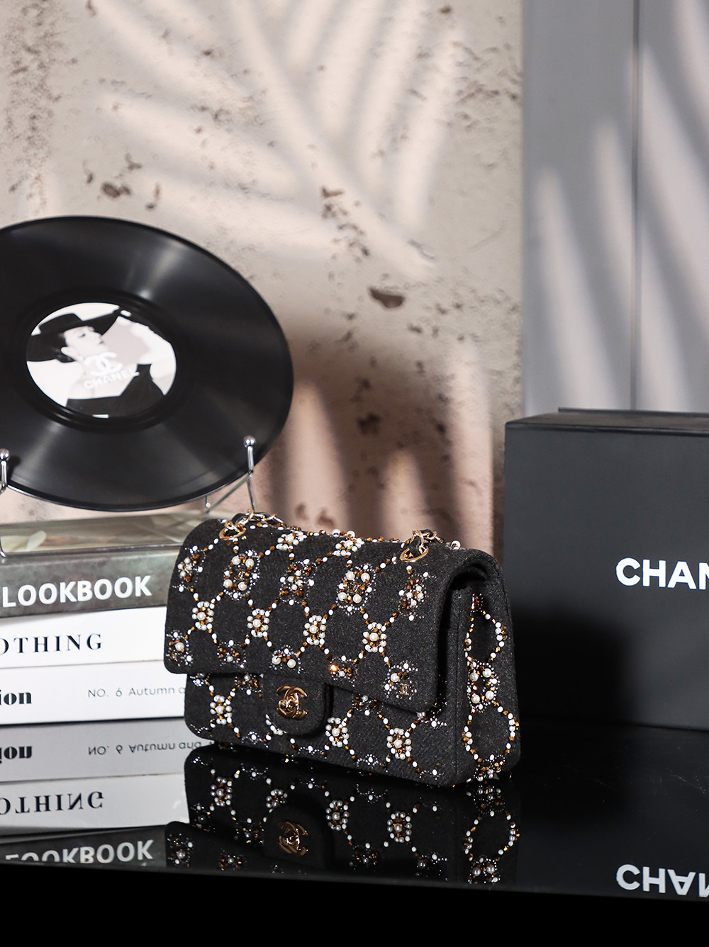 Chanel 샤넬 리미티드 핸드메이드 비즈 CF백 숄더백 가방