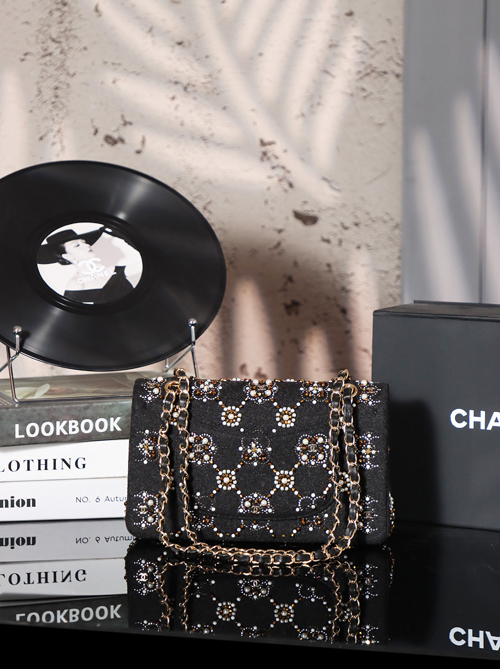 Chanel 샤넬 리미티드 핸드메이드 비즈 CF백 숄더백 가방