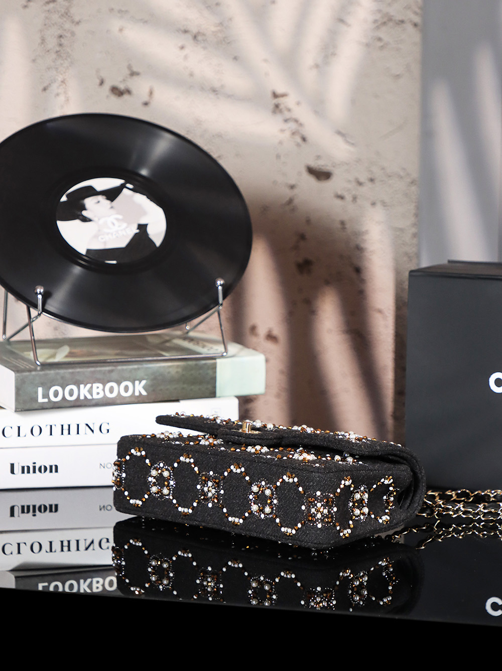 Chanel 샤넬 리미티드 핸드메이드 비즈 CF백 숄더백 가방