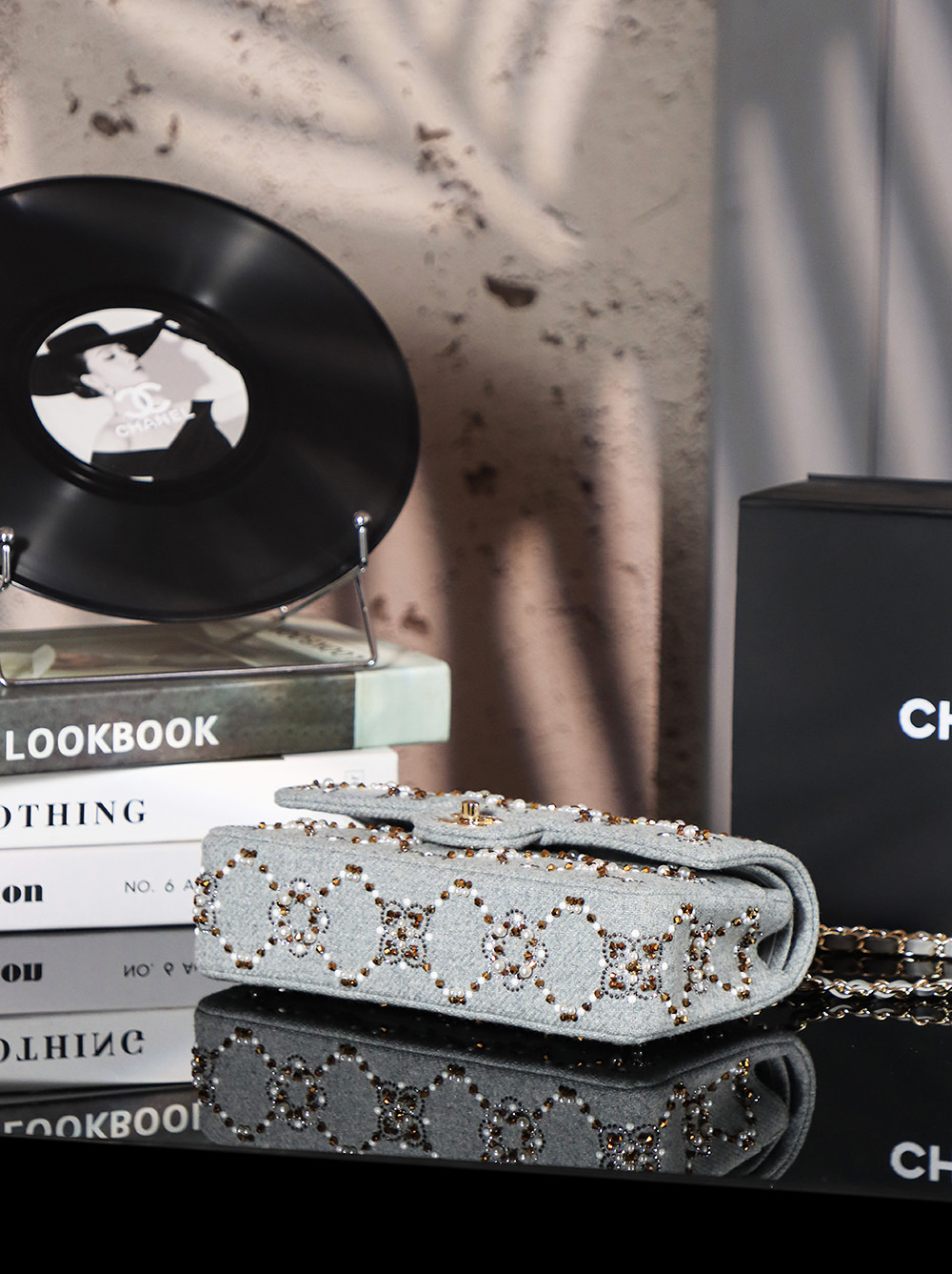 Chanel 샤넬 리미티드 핸드메이드 비즈 CF백 숄더백 가방