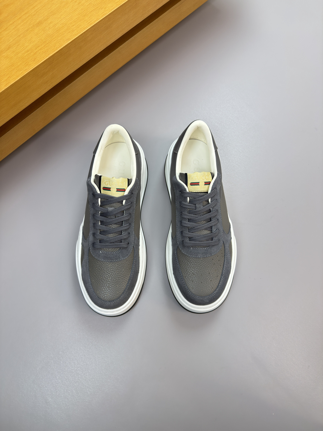 구찌(GUCCI) 믹스 레더 하이엔드 스니커즈 (프리미엄) 신발