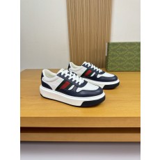 구찌(GUCCI) 나파 가죽 & 시그니처 웹(Web) 스니커즈 (프리미엄) 신발