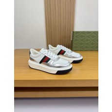 구찌(GUCCI) 나파 레더 시그니처 웹 스니커즈 (프리미엄) 신발