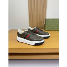 구찌(GUCCI) 나파 레더 시그니처 웹 스니커즈 (프리미엄) 신발