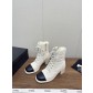 샤넬(Chanel) 26C 마틴 레이스업 앵클 부츠 신발