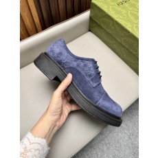 구찌(Gucci) 클래식 스웨이드 비즈니스 슈즈 구두 신발