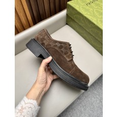 구찌(Gucci) 클래식 스웨이드 비즈니스 슈즈 구두 신발