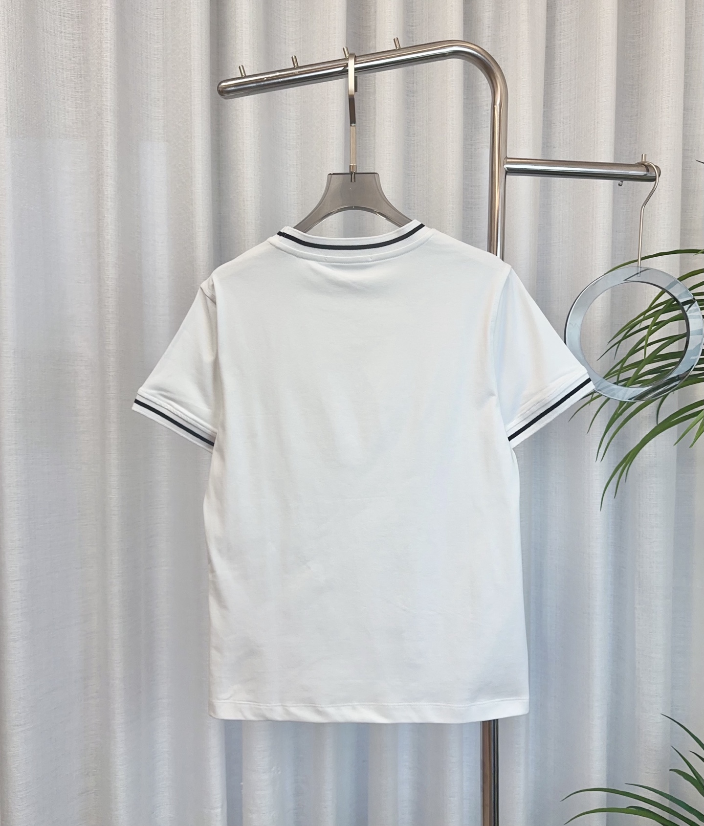 Brunello Cucinelli 브루넬로 쿠치넬리(BC) 자수 로고 반팔 티셔츠 의류