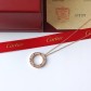 Cartier 까르띠에 · 클래식 LOVE 풀다이아 원반 목걸이 악세사리