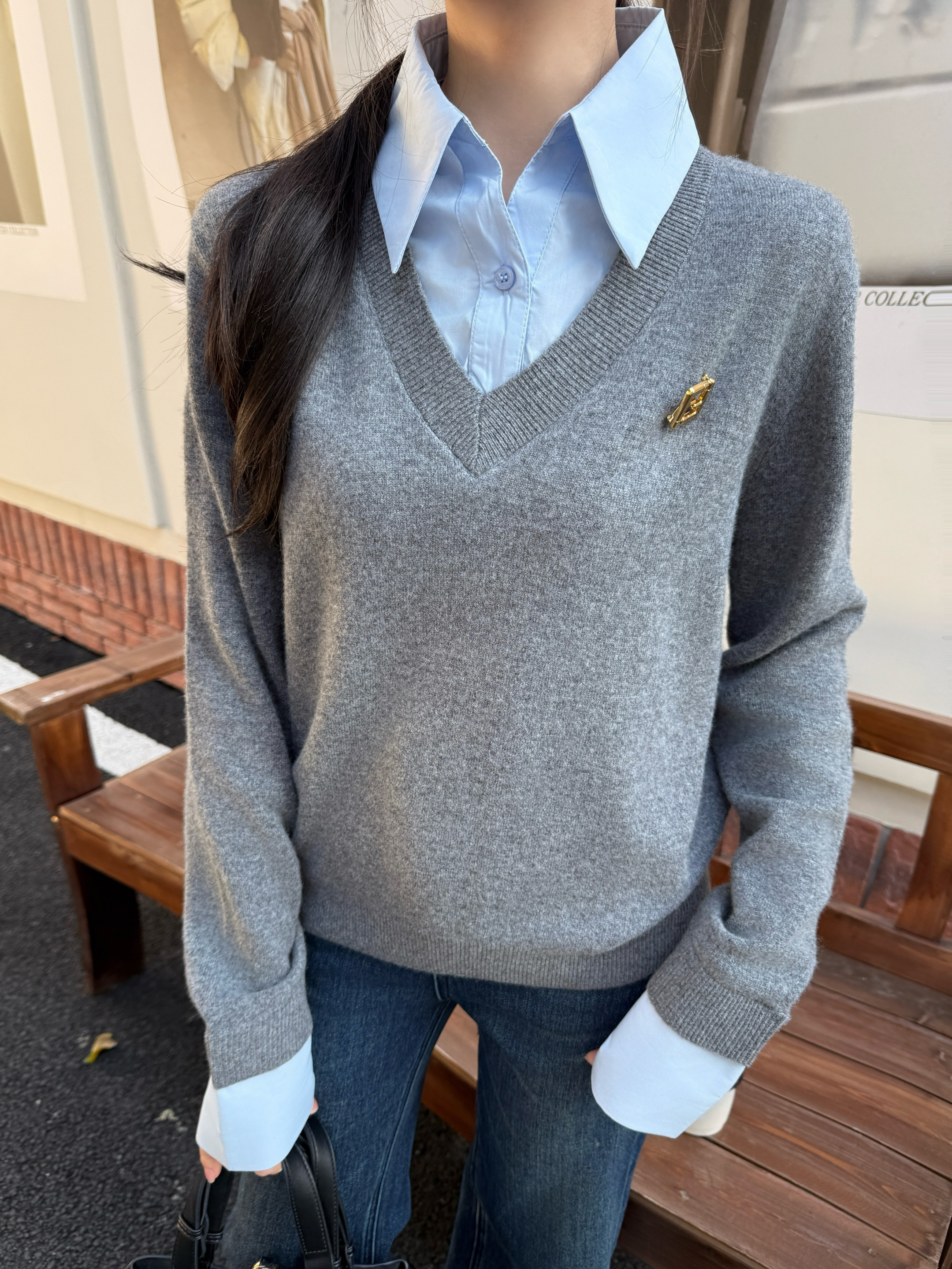 펜디(FD) Fendi 레이어드 가투피스 니트 의류