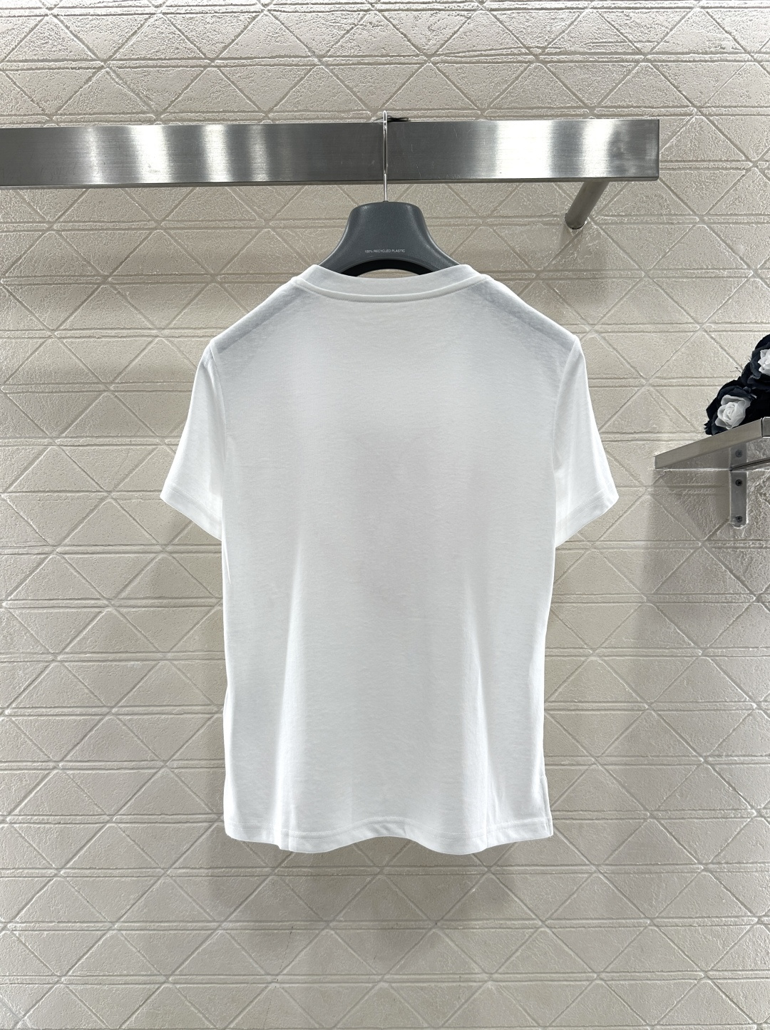 생로랑(Saint Laurent) YSL 하트 플로킹 로고 반팔 티셔츠 의류