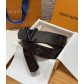 LV 루이비통 이니셜 다모플라쥬(DAMOFLAGE) 40mm 양면 리버시블 벨트