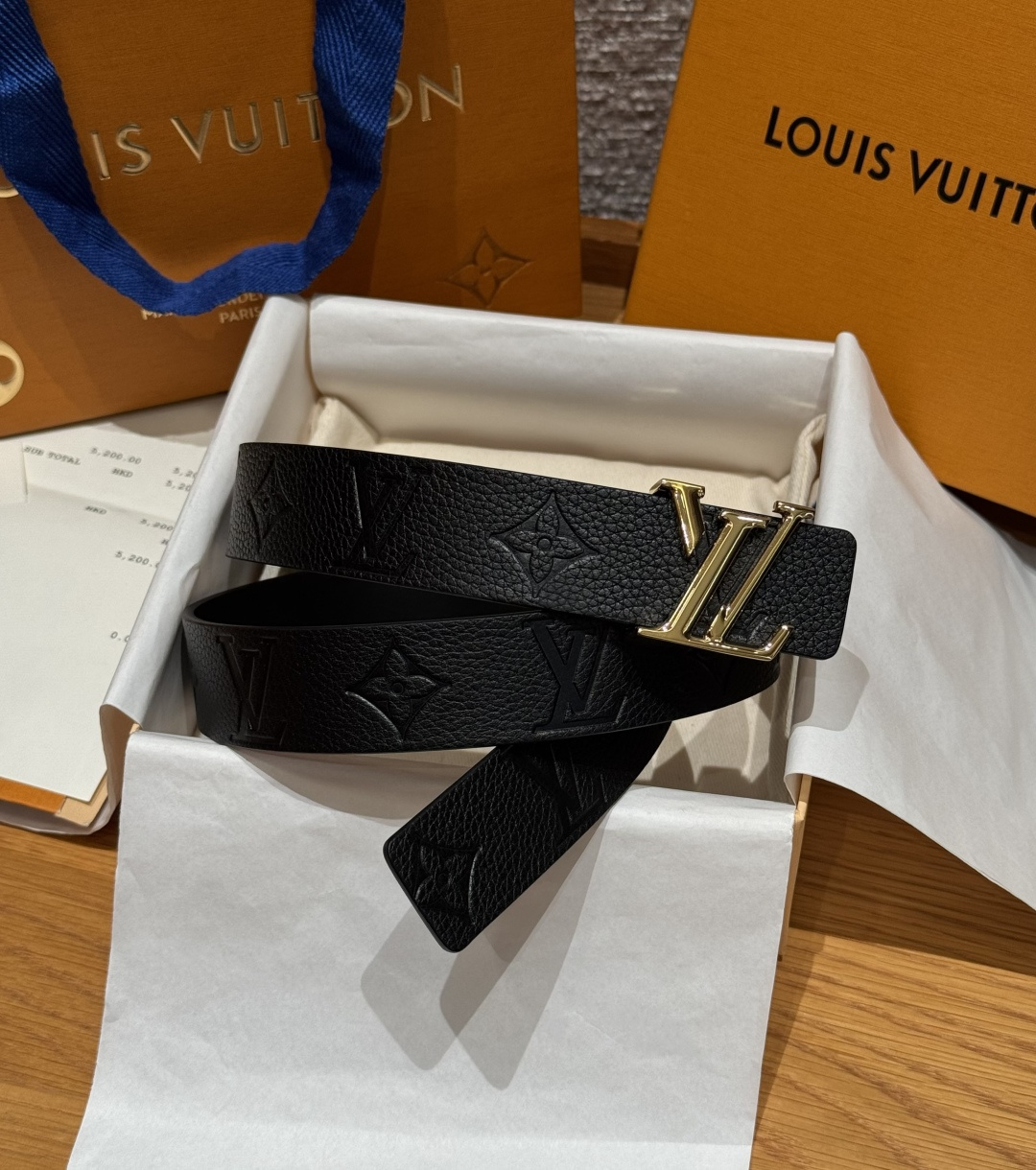 LV 루이비통 디멘션(DIMENSION) 30mm 양면 리버시블 벨트