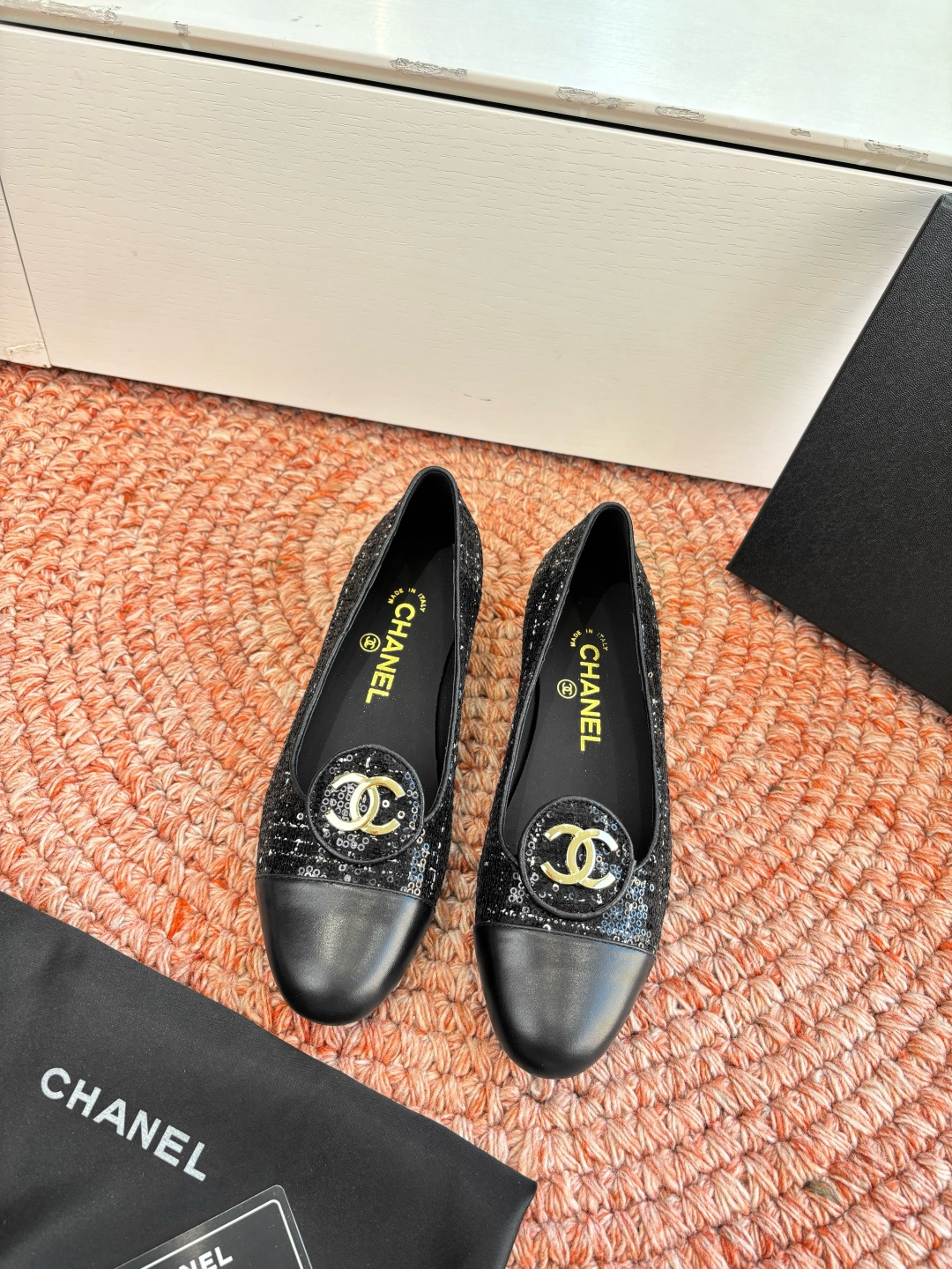 샤넬(CHANEL) 메리제인 플랫 슈즈 신발