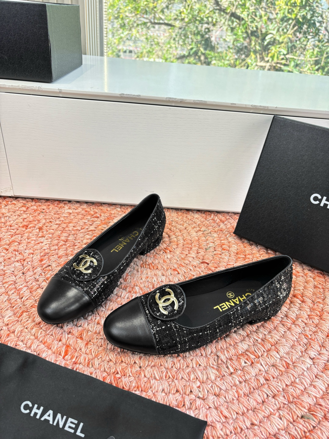 샤넬(CHANEL) 메리제인 플랫 슈즈 신발