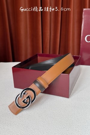 구찌(GUCCI) 양면 가죽 벨트