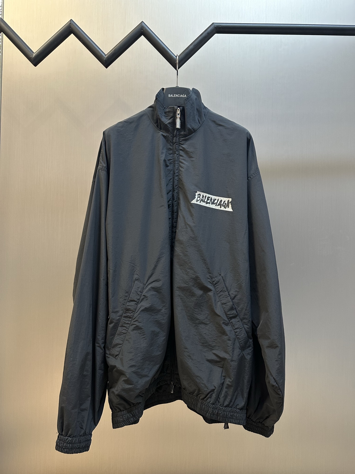 발렌시아가(Balenciaga) 코튼 혼방 글루 프린트 재킷 의류