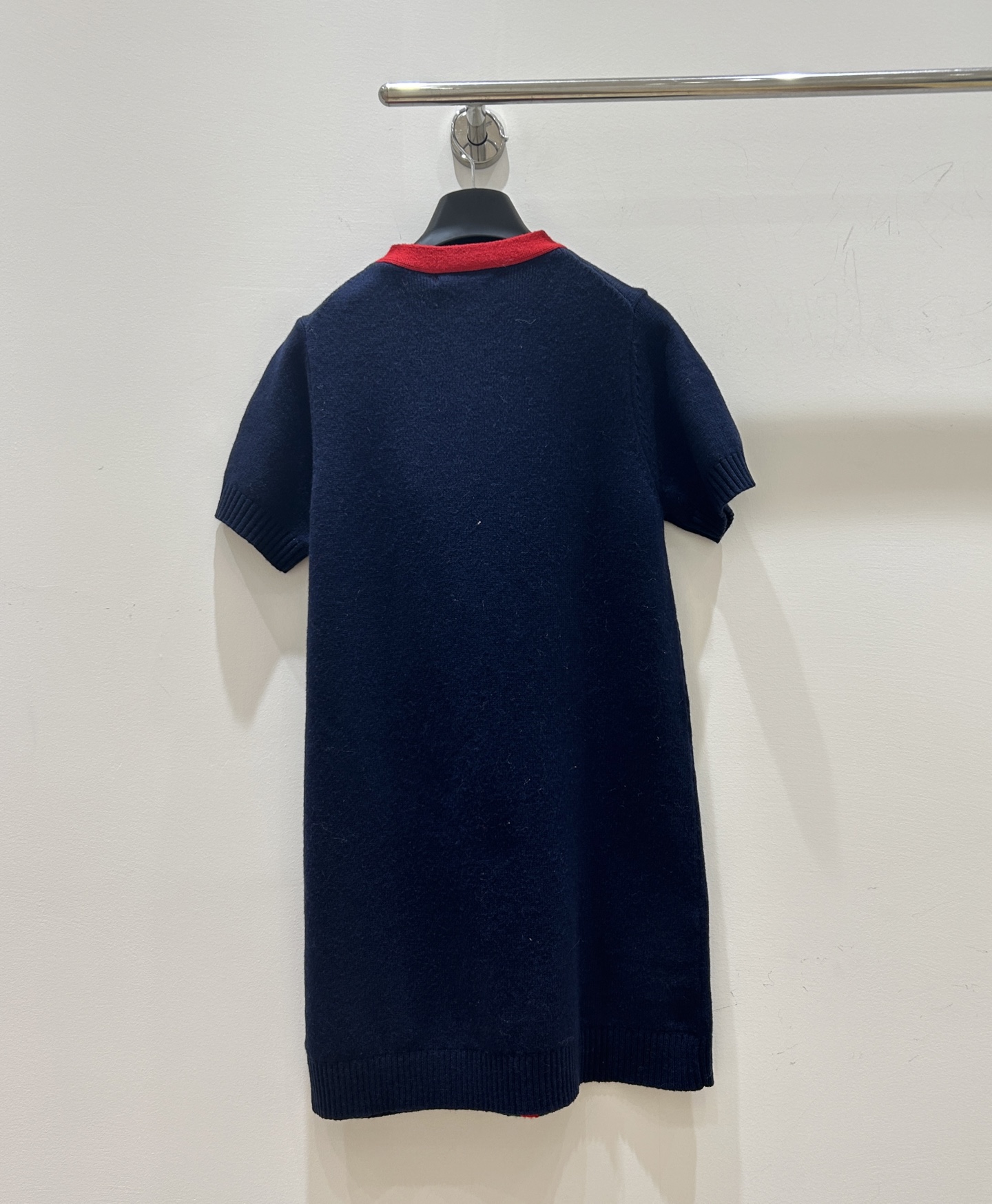 Gucci 구찌 리본 타이 배색 니트 미니 원피스 의류