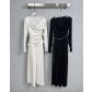 Valentino 발렌티노 카울넥 체인 포인트 원피스 의류