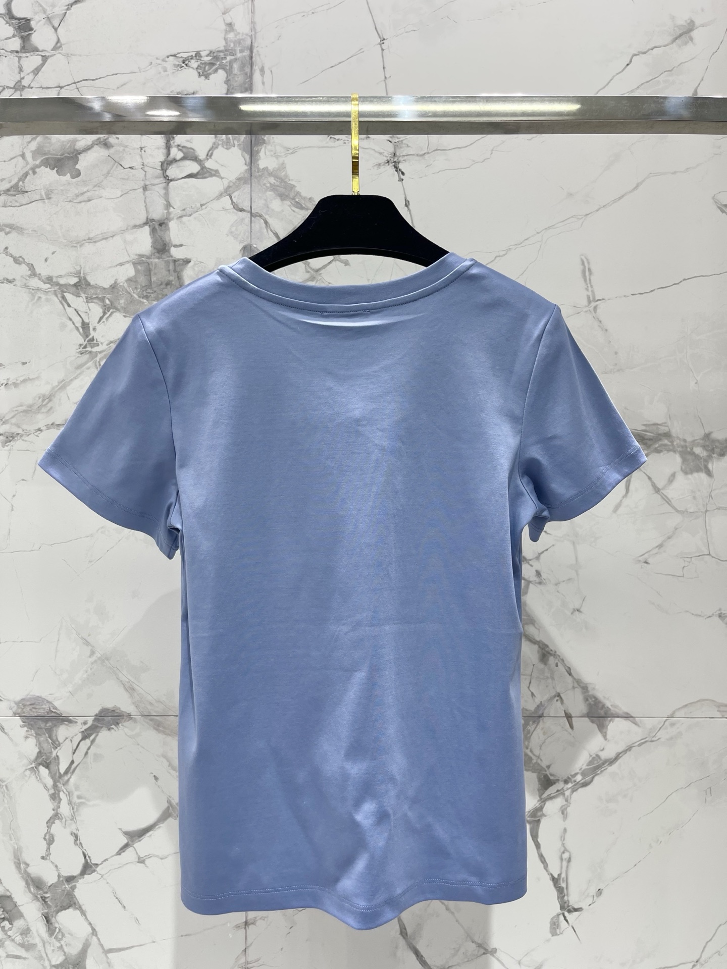 Chanel 샤넬 시그니처 정교 자수 코튼 반팔 티셔츠 의류