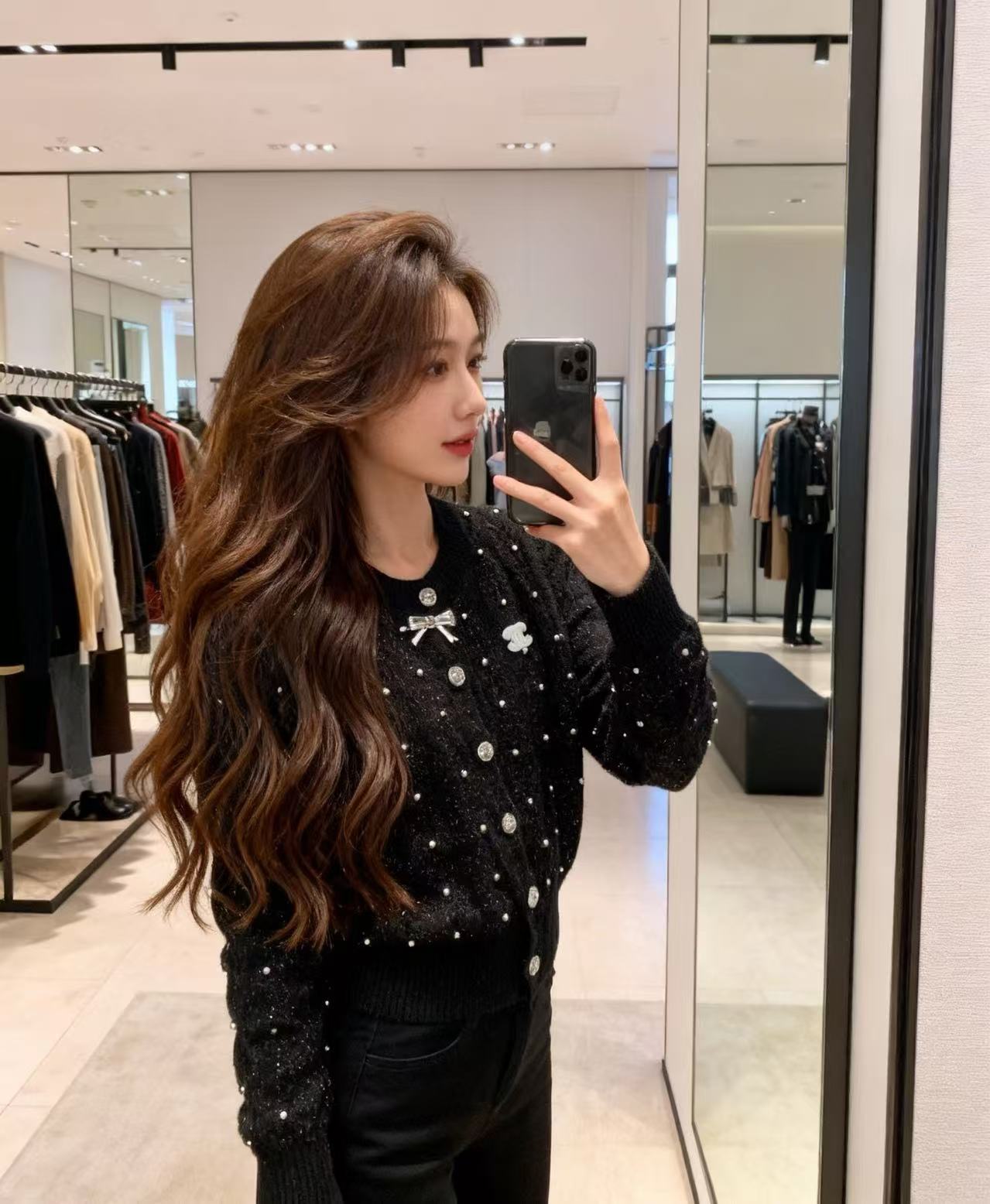 Chanel 샤넬 데일리 라운드 니트 가디건 의류