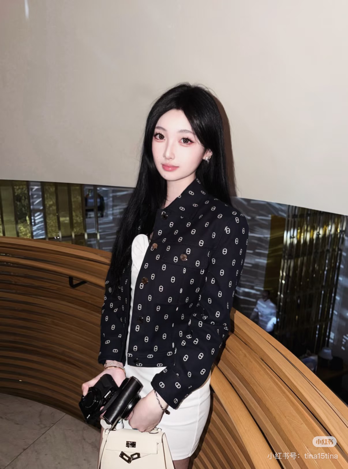 Hermes 에르메스 프린트 워싱 데님 자켓 재킷 의류