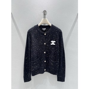 Chanel 샤넬 믹스 텍스처 트위드 로고 가디건 의류