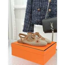 에르메스(HERMES) 메쉬 플랫 샌들 신발