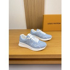 루이비통(Louis Vuitton) LV 하이엔드 프리미엄 나파 레더 캐주얼 믹스 스니커즈 신발