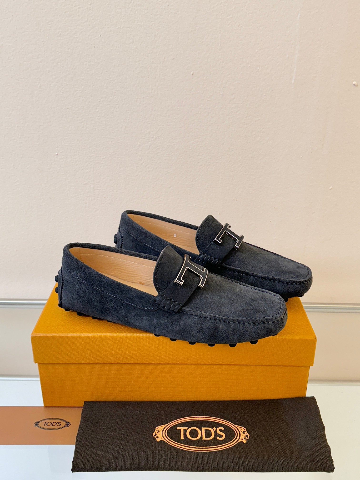 토즈(Tods) '남성 스웨이드 드라이빙 슈즈' 로퍼 구두 신발