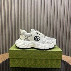 구찌(GUCCI) 남성 GG 클래식 가죽 스니커즈 신발