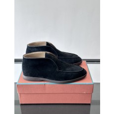로로피아나(Loro Piana) LP 오픈 워크(Open Walk) 스웨이드 데저트 부츠 신발