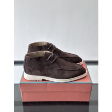 로로피아나(Loro Piana) LP 오픈 워크(Open Walk) 스웨이드 데저트 부츠 신발