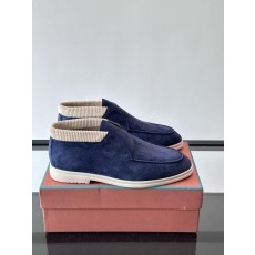 로로피아나(Loro Piana) LP 오픈 워크(Open Walk) 스웨이드 데저트 부츠 신발