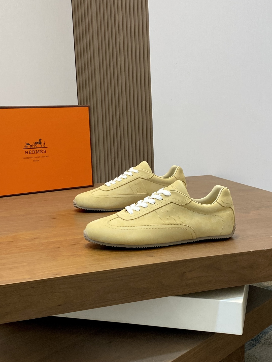 에르메스(Hermes) 마스터(Master) 스웨이드 스니커즈 신발