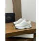 프라다(Prada) 뉴 시즌 가죽 믹스 플랫폼 스니커즈 신발
