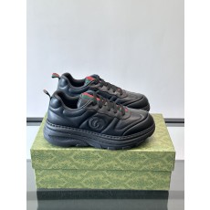 구찌(Gucci) 라이톤(Rhyton) 웹 스트라이프 & GG 스니커즈 신발