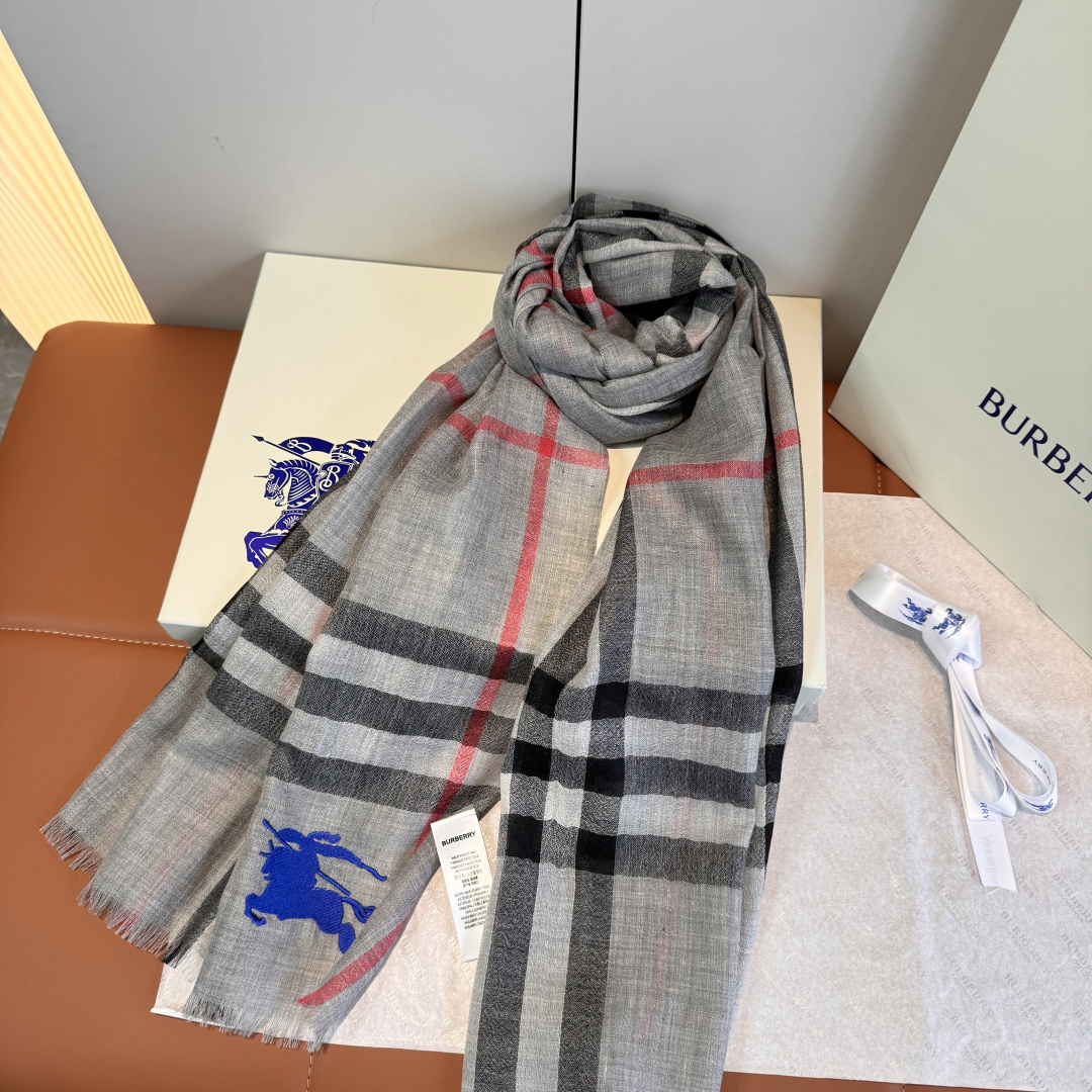 버버리(Burberry) 캐시미어 체크 롱 머플러 목도리 스카프