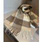 버버리(Burberry) 캐시미어 체크 목도리 스카프