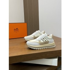 HERMES 에르메스 H 콘트라스트 청키 스니커즈 신발