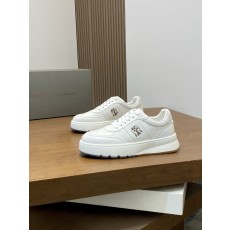 브루넬로 쿠치넬리 Brunello Cucinelli BC 캐시미어 & 스웨이드 스니커즈 신발