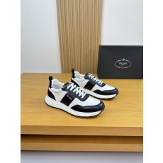 PRADA 프라다 나파 레더 스니커즈 신발