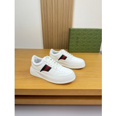 GUCCI 구찌 커플 나파 레더 스니커즈 신발