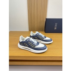 Dior CD 디올 나파 레더 & 오블리크 스니커즈 신발