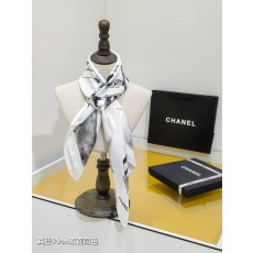 샤넬(CHANEL) 실크 트윌 스퀘어 머플러 목도리 스카프