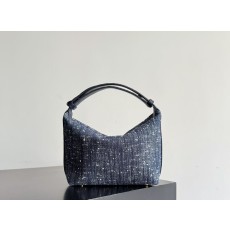 Bottega Veneta BV 보테가 베네타 크루즈 신상 월리스(Wallace) 데님 믹스 백 가방