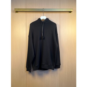 로에베(LOEWE) 가죽 자수 후드 스웨트셔츠 의류