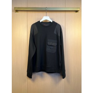 프라다(PRADA) 트라이앵글 로고 나일론 맨투맨 의류