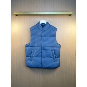 디올(DIOR)오블리크 올오버 패턴 다운 베스트 의류